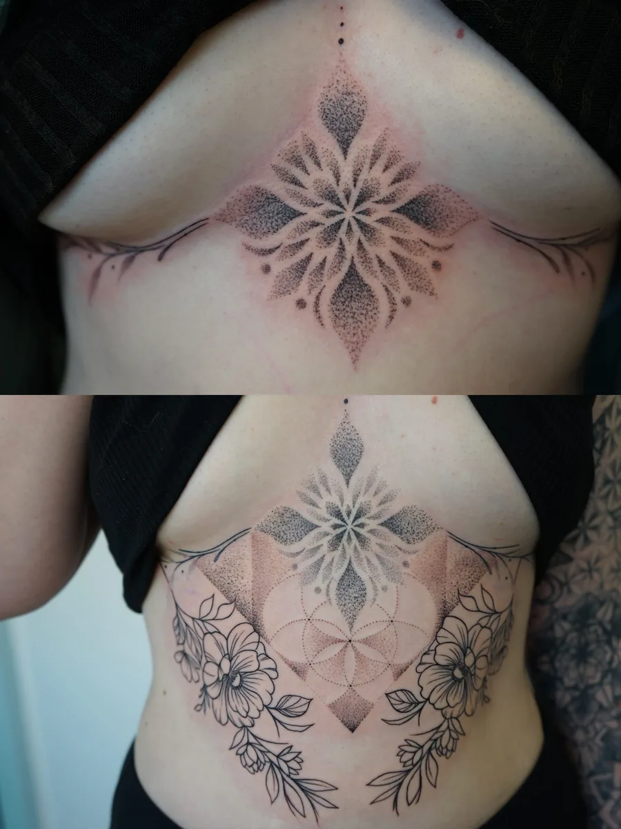 Tattoo-Arbeit 8 von Stefanie Spielberger – Farbstich Tattoo Trofaiach