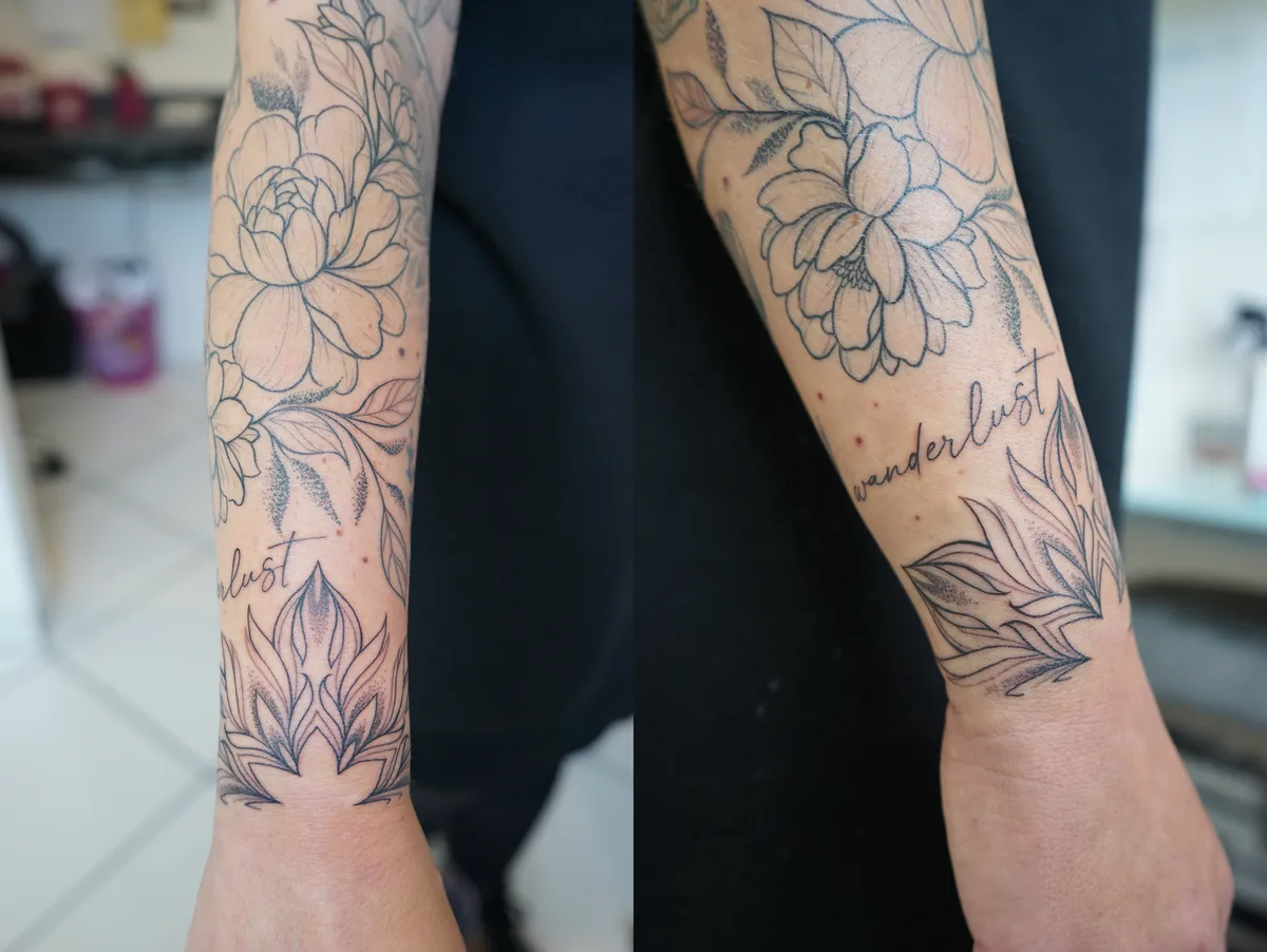 Tattoo-Arbeit 9 von Stefanie Spielberger – Farbstich Tattoo Trofaiach