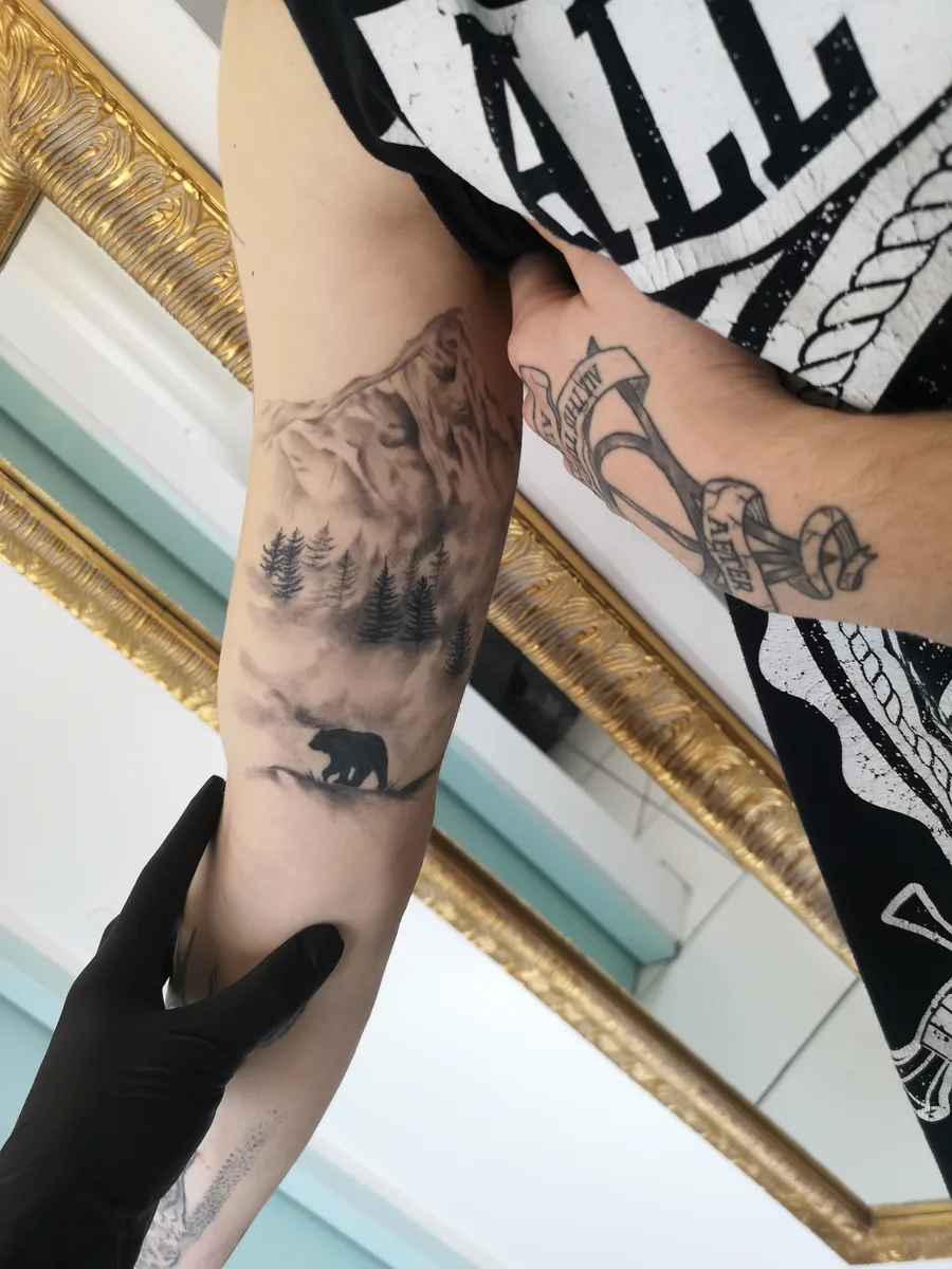 Tattoo-Arbeit 41 von Stefanie Spielberger – Farbstich Tattoo Trofaiach