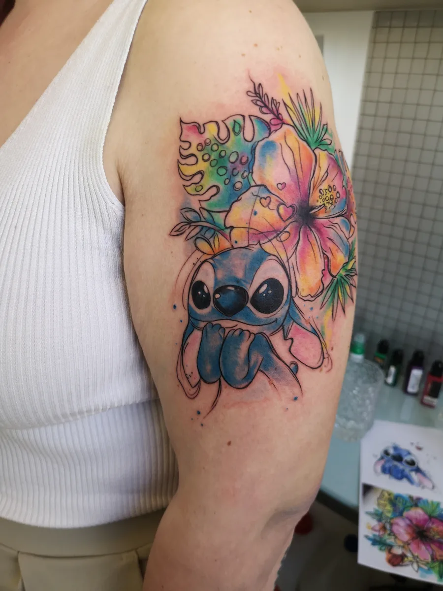 Tattoo-Arbeit 43 von Stefanie Spielberger – Farbstich Tattoo Trofaiach